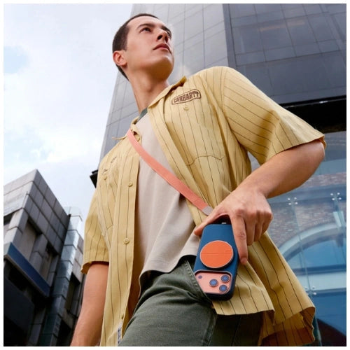 Uniq Grivix Classic 360 Magnetic Mount With Grip-Stand - Flame Orange
